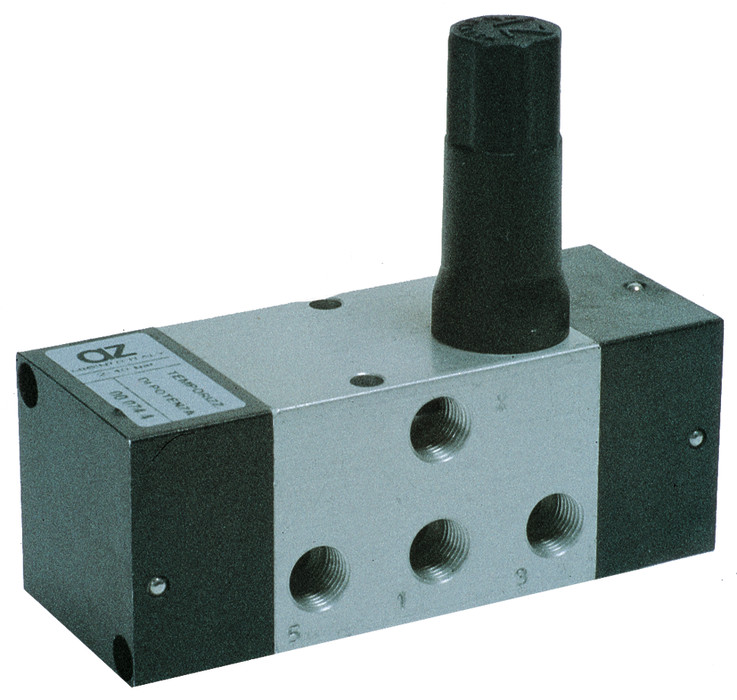Časové oneskorenie 5/2-cestného ventilu, tlak 10 bar, G 1/8, AZ Pneumatica