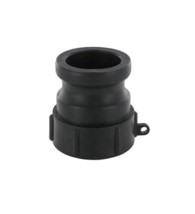 IBC spojka s vnútorným závitom a koncovkou pre rýchlospojky Camlock typ A, polypropylén, tesnenie TPE