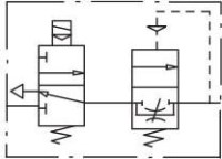 3/8" jednotka pre pomalý štart Štandardná séria T060104000002