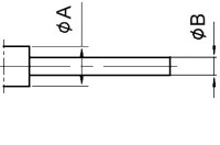 Bimetalový teplomer 0 .. + 250 ° C, 63 mm, L = 63 mm 5225