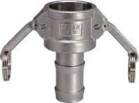 Camlock C konektor, SW 75 nerezová oceľ 1.4401 300-C-SS-BU