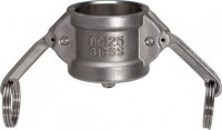 Camlock konektor s DC krytkou, veľkosť 1 1/4, ES 115.114-ES
