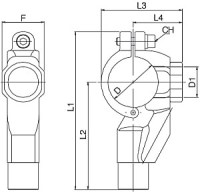 Držiak vrtákov za PLN 90240 90246 D.32 Inf. 90 242 32
