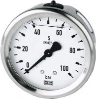 Glycerínový manometer M12x1,5A, 63mm, 0-10bar 807-C-WM