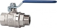 Guľový kohút 40 bar G 1 1/2 'WZ, modrá rukoväť 331.08-B