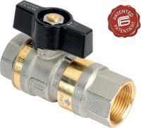 Guľový kohút ASTER FLOW s 3/4" spätným ventilom W 2315N405