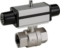 Guľový kohút G1/2, NC s pneumatickým pohonom 351.310