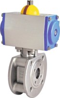 Guľový kohút prírubový DN20 s pneumatickým pohonom DA 350.1020P