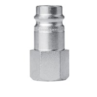 Hrdlo pre rýchlospojky pre bezpečnostné rýchlospojky DN5,3 vnútorný valcový závit G, rada 310 Cejn, kalená pozinkovaná oceľ, do 16 bar, teplota -20 °C do + 100 °C