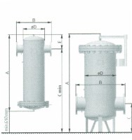 Hrubý filter, 15um DN80 PSFB0240