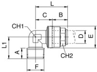 Koleno fi-40 G11/4 so systémom Infinity 90 150 40-11/4