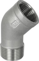 Koleno závitové WZ 45° G1 1/4, SS316 5021 1 1/4 ES