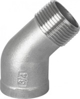 Koleno závitové WZ 45° G3/8, SS316 5021 3/8 ES