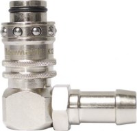 Konektor vstrekovacej formy DN12 RPL, uhol 90 stupňov, pre 16mm hadicu, bez ventilu K12F WO16-90