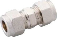 Krútený nástavec pre rúrku 16, poniklovaná mosadz 10460NO 16