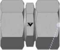 Krútený redukčný konektor 24 °, pre hadičku 10-8, ES ES 561