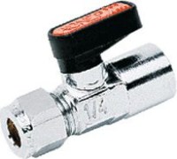 Kužeľový závit mini guľového ventilu 6340 8-1 / 4