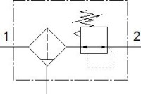 LFR-1/4-D-5M-O-MINI Filter regulátor tlaku FESTO-192611