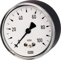 Manometer kapsule G1/4A, 63 mm, 0-400 mbar, CN 5826