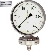 Membránový manometer G1/2R, 100mm, 0-16bar, ES PL 2108