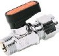 Mini guľový ventil, paralelný závit 6440 1/2-14