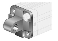 Montáž na valec ISO 6431/15552 Priame oko SKCM D12-25