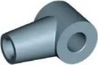 Montáž plynovej pružiny, očko, otvor fi10mm, 25mm, M8 92266