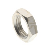 Mosadzná matica, valcový závit, poniklovaná mosadz, max. + 300 °C, max. 150 bar