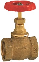Mosadzný tanierový ventil so závitom PN10 1/2 "-2"