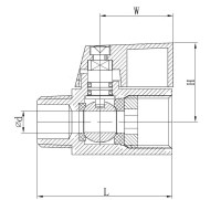 Nerezový mini guľový kohút 1/4" wz FMZK1 14WZ