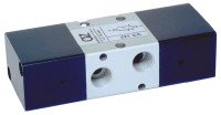 Pneumatický posúvačkový ventil 3/2 AZ NO bistabilný 1/8 "-1/2"