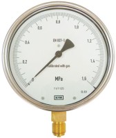 Presný manometer - štandardný, Ø160 mm, stupnica v MPa, trieda presnosti 0,6