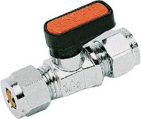 Pripojenie na potrubie CU 6450 10-12 mini guľový kohút