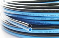 PU kábel, kalibrovaný 8x6, dvojitý modro-čierny (25m rolka) 259,17-DUO-25