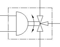 "VZBA-1/2" "- GGG-63-32L-F0304-V4V4T-PP30-R- Motorizovaný voštinový ventil" FESTO-1914787