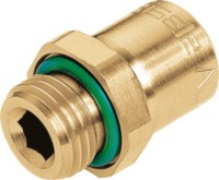 Rovná vsuvka GZ1/8'' pre 10 mm hadicu, mosadz VT2628-0208