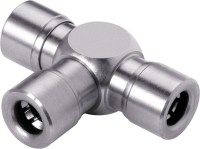 rovné tričko z nerezovej ocele pre hadicu 8 (8/6) FPM 978-0600