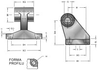 Šikmé oko D50, nerez AISI 304 XASC-IN / 050