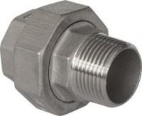 Skrutkovanie WZ 1 1/2", SS316, kónické tesnenia 2062 1 1/2 ES