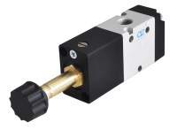 Solenoidový ventil 3/2 NC, tlak 10 barov, G 1/8-G 1/2, AZ Pneumatica, ATEX