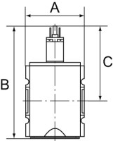 Solenoidový ventil 3 / 2NC G3 / 8 230VAC Futura FU 928 séria