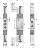 Solenoidový ventil K 5/3, G1/4w, CP K53W2S314