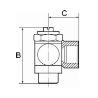 Spätný ventil škrtiacej klapky M5z-M5w, pre silu, MN 358.005-M5