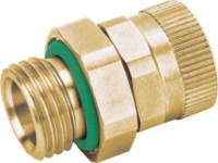 šróbenie G1/8 voľný priechod pre 6 hadíc, mosadz, FPM VT2528-0204