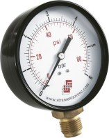 Štandardný manometer G1/2R, 100mm, 0-6bar M100R.ME006G12