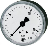 Štandardný manometer G1/4A, 50mm, 0-6bar 205-K