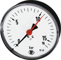 Štandardný manometer G1/4A, 80mm, 0-2,5bar 233