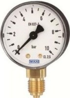 Štandardný manometer M12x1,5R, 63mm, 0-40bar 120-KM