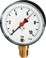 Štandardný vákuometer G1/2R, 160 mm, -1/0 bar 8301