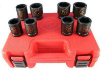 Súprava rázových zásuviek Chicago Pneumatic 3/4".